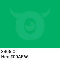 PVC packing tape dark green - 50mm x 66m - CMYK 100/0/42/31