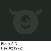 PVC packing tape deep black - 50mm x 66m - CMYK 15/0/15/85