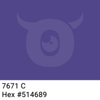 PVC packing tape dark purple - 50mm x 66m - CMYK 41/49/0/46