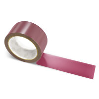 PVC packing tape dark red brown - 50mm x 66m - CMYK...