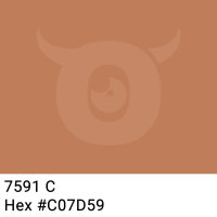 PVC packing tape medium brown - 50mm x 66m - CMYK 0/35/54/25