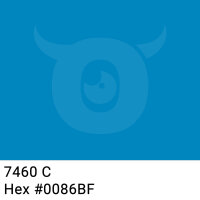 PVC packing tape vivid blue - 50mm x 66m - CMYK 100/30/0/25