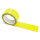 PVC packing tape ginster yellow - 50mm x 66m - CMYK 0/1/100/12