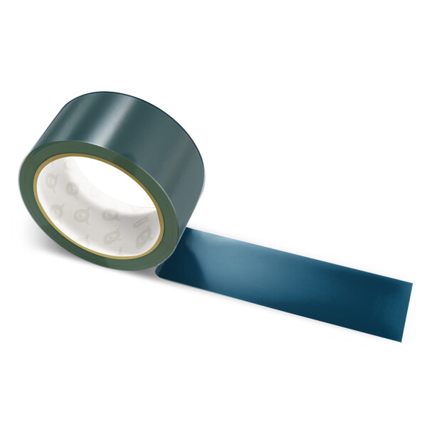 PVC packing tape very dark marine blue - 50mm x 66m - CMYK 100/34/0/77
