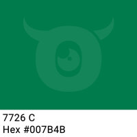 PVC packing tape dark green - 50mm x 66m - CMYK 100/0/39/52