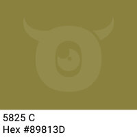 PVC packing tape dark gold olive - 50mm x 66m - CMYK 0/6/55/46