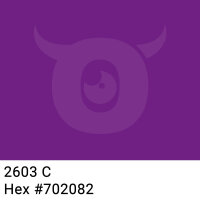 PVC packing tape royal purple - 50mm x 66m - CMYK 14/75/0/49