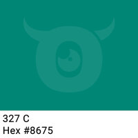 PVC Klebeband Smaragdgrün - 50mm x 66m - CMYK 100/0/13/47