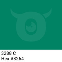 PVC packing tape dark green - 50mm x 66m - CMYK 100/0/23/49