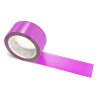 PVC packing tape medium purple - 50mm x 66m - CMYK 0/78/0/27