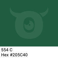 PVC packing tape dark green - 50mm x 66m - CMYK 65/0/30/64