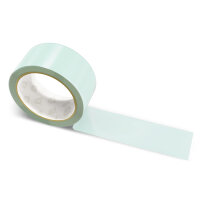 PVC packing tape light turquoise gray - 50mm x 66m - CMYK...