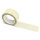 PVC packing tape pale yellow - 50mm x 66m - CMYK 0/5/26/5