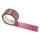 PVC packing tape dark pink - 50mm x 66m - CMYK 0/60/36/55