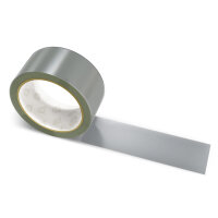PVC packing tape anthracite - 50mm x 66m - CMYK 7/4/0/58