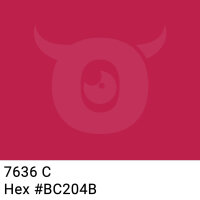 PVC packing tape dark red - 50mm x 66m - CMYK 0/83/60/26