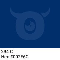 PVC packing tape dark marine blue - 50mm x 66m - CMYK 100/56/0/58