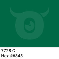 PVC Klebeband Tiefgrün - 50mm x 66m - CMYK 100/0/34/59