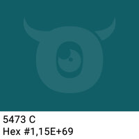 PVC packing tape dark turquoise - 50mm x 66m - CMYK 84/9/0/60