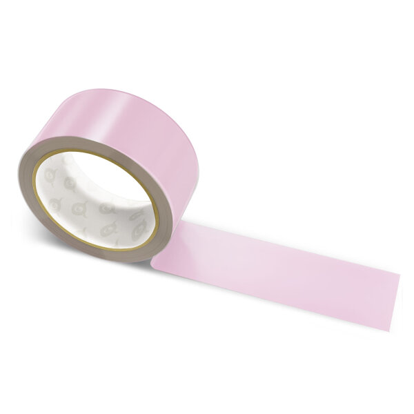 PVC packing tape light pink - 50mm x 66m - CMYK 0/23/10/18