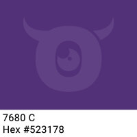 PVC Klebeband Tiefblau - 50mm x 66m - CMYK 32/59/0/53