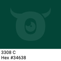 Paper packing tape very dark green - 50mm x 50m - CMYK 95/0/20/73