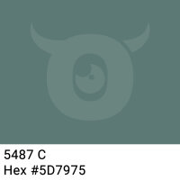 Paper packing tape dark gray green - 50mm x 50m - CMYK 23/0/3/53