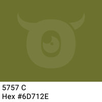 Paper packing tape dark olive green - 50mm x 50m - CMYK 4/0/59/56