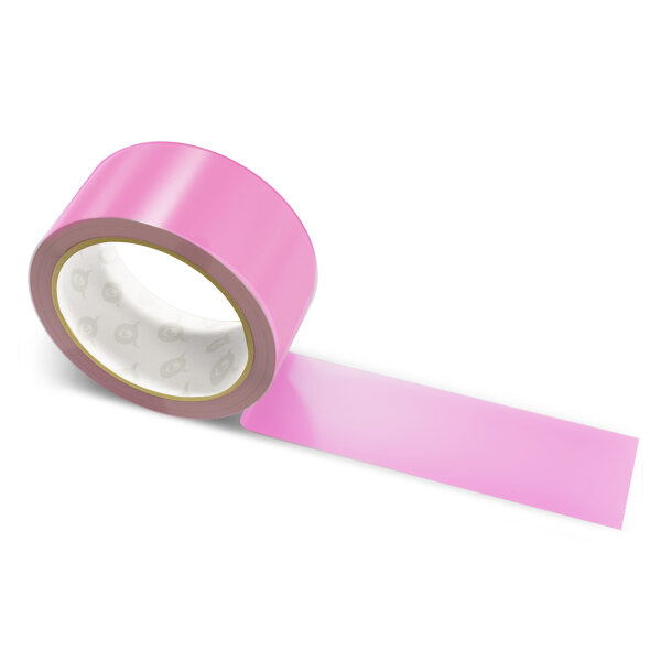 Paper packing tape light pink - 50mm x 50m - CMYK 0/52/23/10
