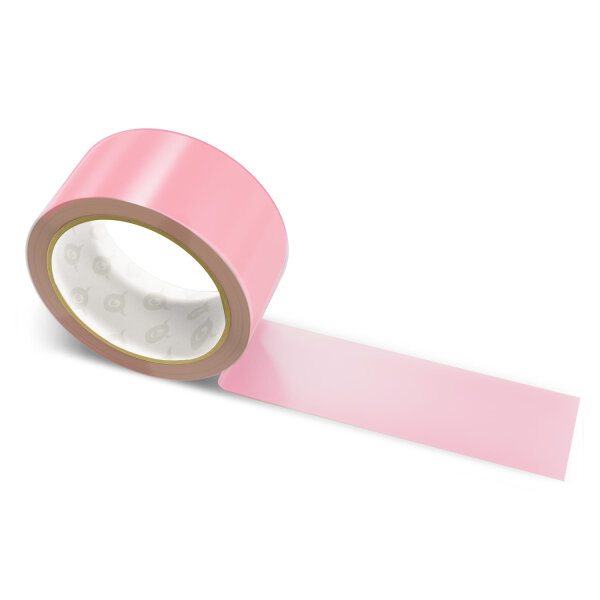 Paper packing tape light pink - 50mm x 50m - CMYK 0/45/37/0