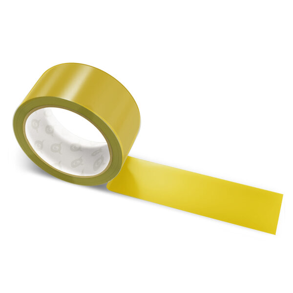 Paper packing tape olive - 50mm x 50m - CMYK 0/19/100/33