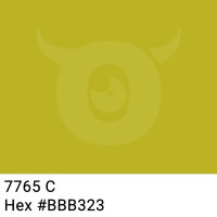 Paper packing tape olive yellow - 50mm x 50m - CMYK 0/4/81/27