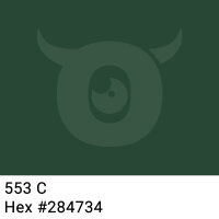 Paper packing tape very dark green - 50mm x 50m - CMYK 44/0/27/72