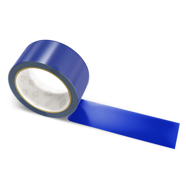 Paper packing tape royal blue - 50mm x 50m - CMYK 100/85/0/46