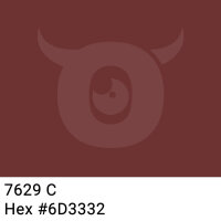 Paper packing tape dark red brown - 50mm x 50m - CMYK 0/53/54/57