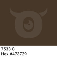 Paper packing tape very dark brown - 50mm x 50m - CMYK 0/23/42/72