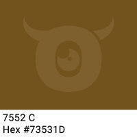 Paper packing tape dark brown - 50mm x 50m - CMYK 0/28/75/55