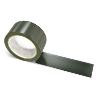 Paper packing tape deep black - 50mm x 50m - CMYK 15/0/15/85