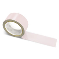 Paper packing tape light pink - 50mm x 50m - CMYK 0/13/13/13