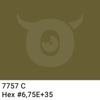 Paper packing tape dark olive - 50mm x 50m - CMYK 0/9/50/60