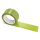 Paper packing tape dark lime green - 50mm x 50m - CMYK 13/0/79/47