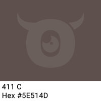 Paper packing tape dark brown - 50mm x 50m - CMYK 0/14/18/63