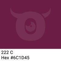 Paper packing tape dark red brown - 50mm x 50m - CMYK 0/73/36/58