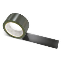 Paper packing tape black - 50mm x 50m - CMYK 3/3/0/86