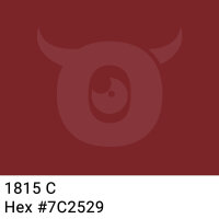 Paper packing tape dark red brown - 50mm x 50m - CMYK 0/70/67/51