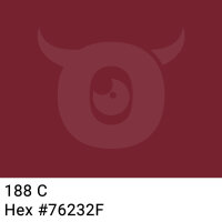 Paper packing tape dark red brown - 50mm x 50m - CMYK 0/70/60/54