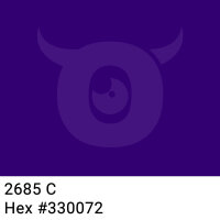 Paper packing tape dark violet - 50mm x 50m - CMYK 55/100/0/55