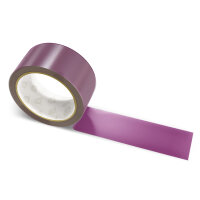 Paper packing tape dark pink - 50mm x 50m - CMYK 0/52/22/63