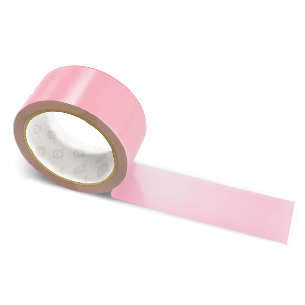 Paper packing tape light pink - 50mm x 50m - CMYK 0/42/33/3