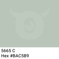 Paper packing tape pale gray green - 50mm x 50m - CMYK 5/0/6/23